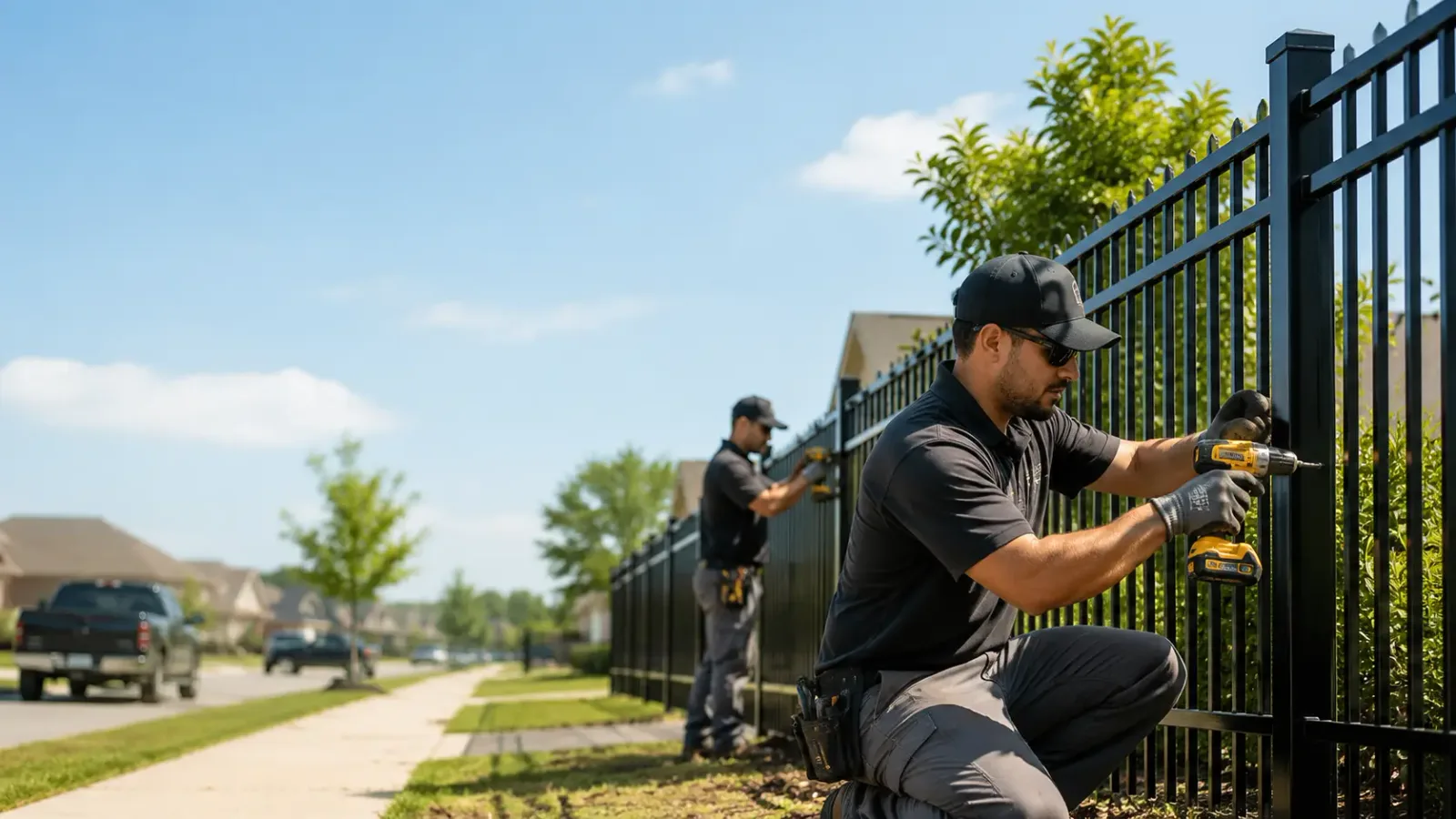 Metal Fence Installation in Shannon, MS